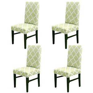 green-dining-chair-covers